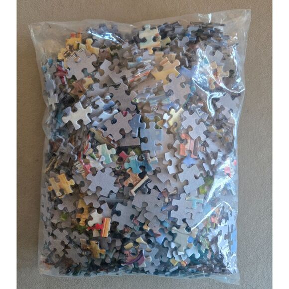 Falcon de luxe Seaside Promenade 1000 pc Debbie Cook 2020 Complete Preowned - Picture 5 of 5